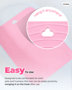 Pink Non-Slip Shower Mat
