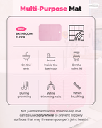 Pink Non-Slip Shower Mat