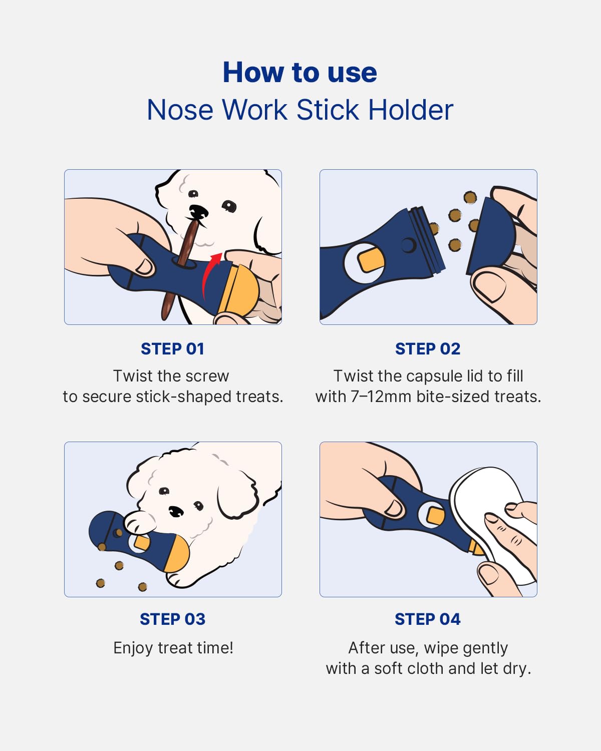 Nosework Stick Holder Series