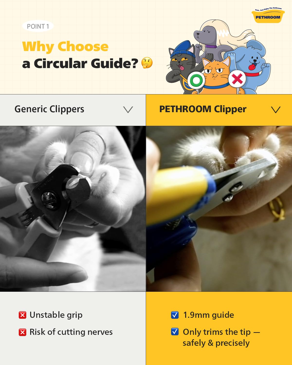 Smart Nail Clipper Cats