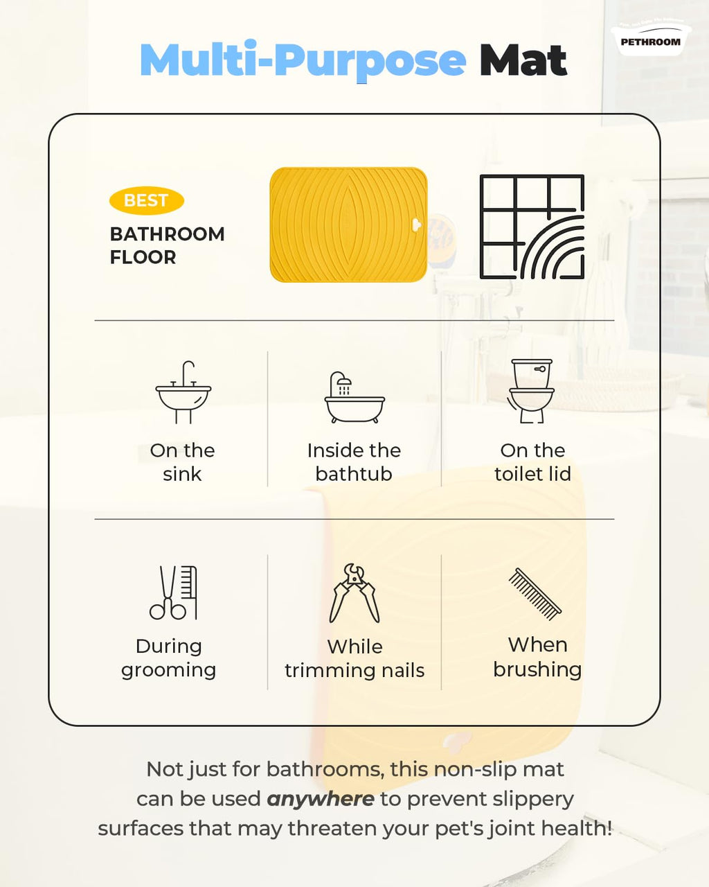 Non-Slip Shower Mat