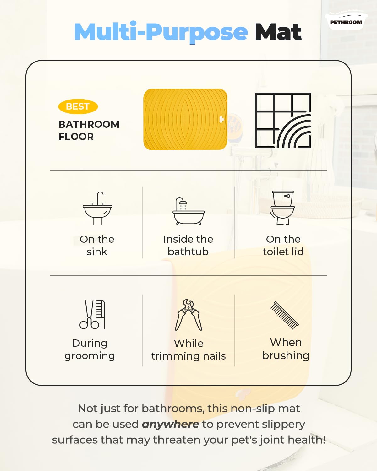 Non-Slip Shower Mat