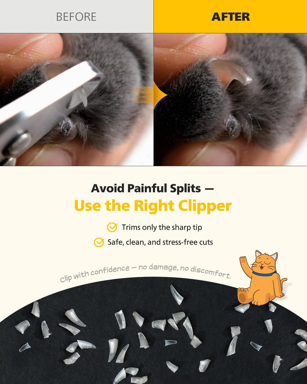 Smart Nail Clipper Cats