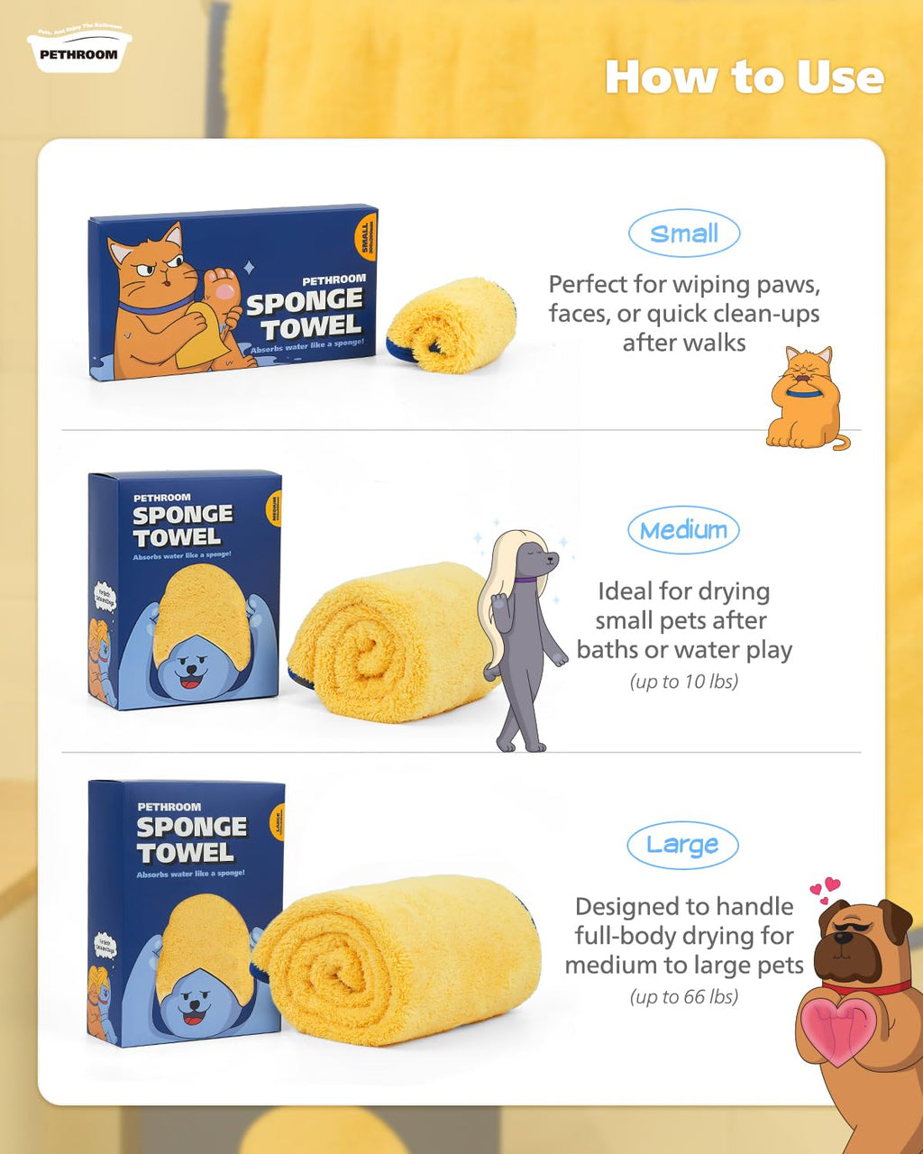 Sponge Towels