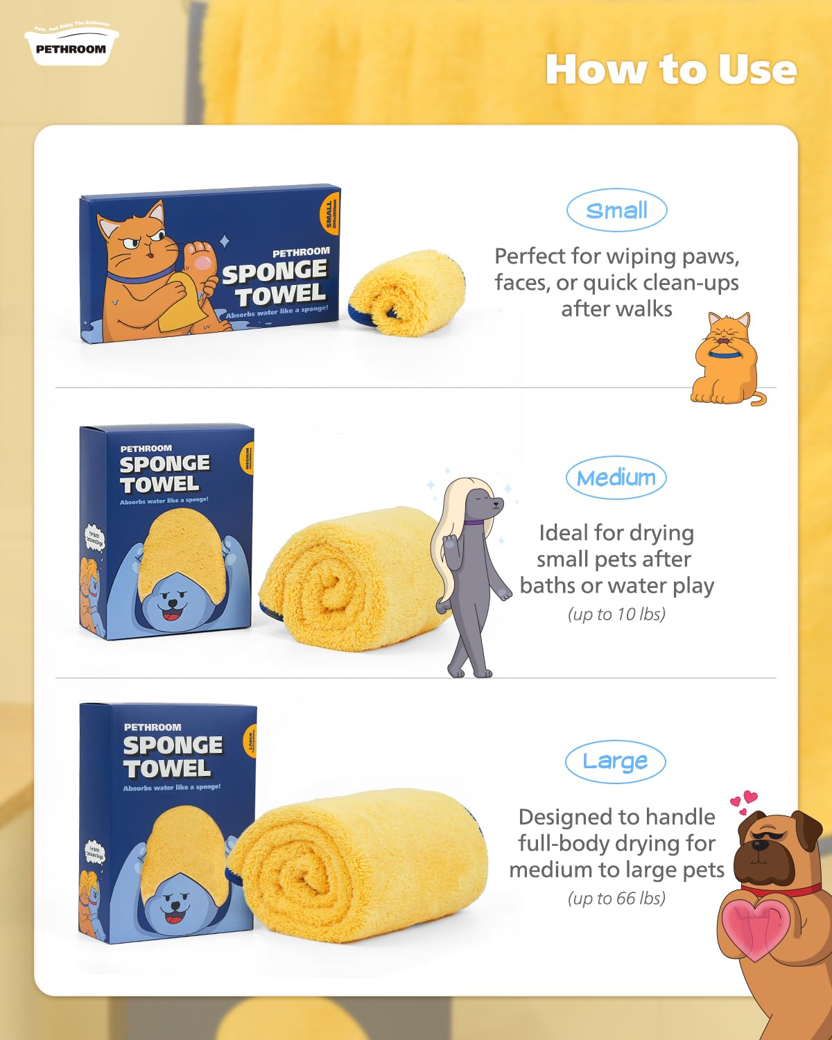 Sponge Towels