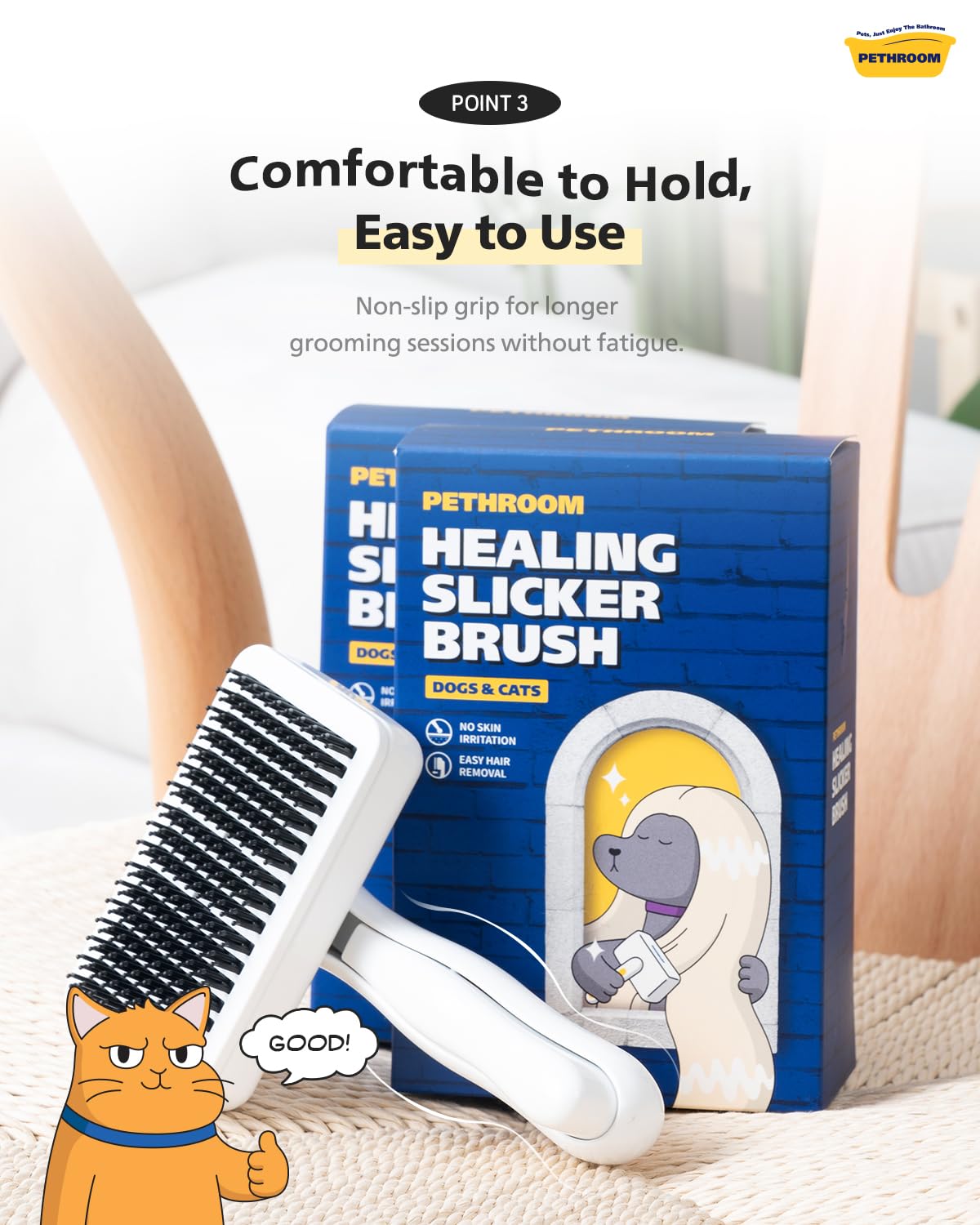 Healing Slicker Brush