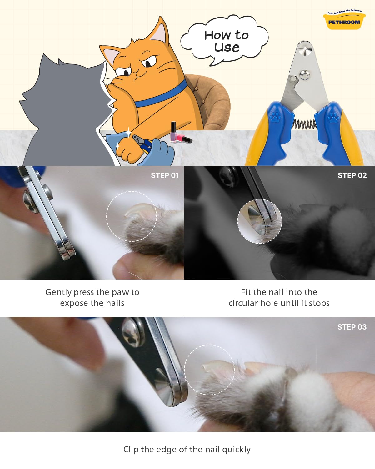 Smart Nail Clipper Cats