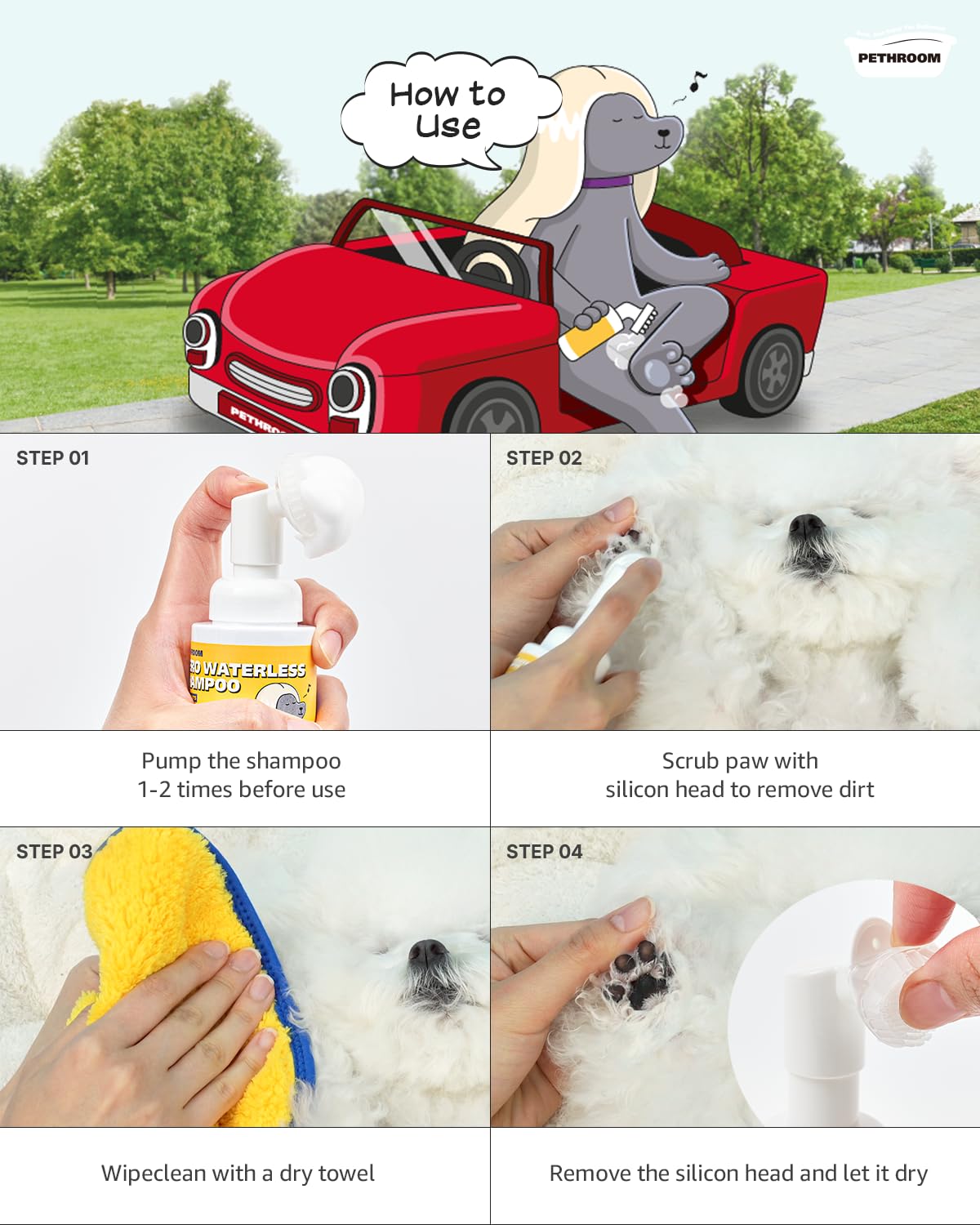 Zero Waterless Shampoo