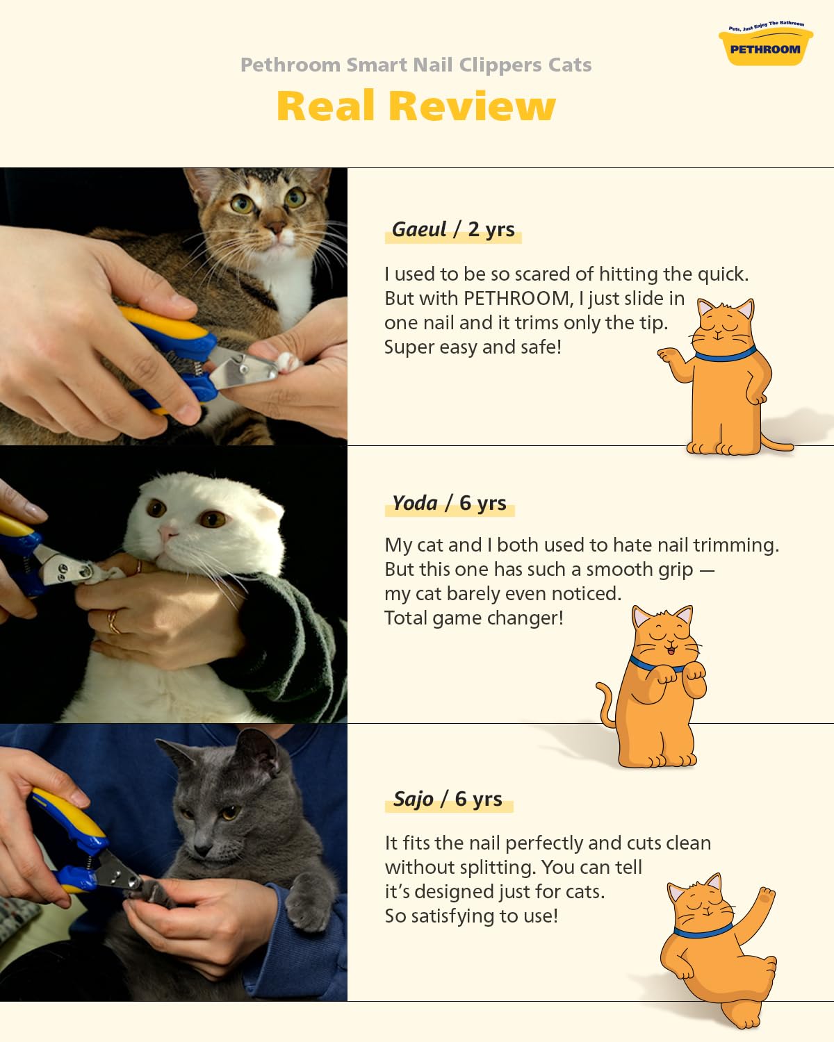 Smart Nail Clipper Cats
