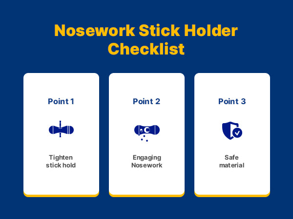 Nosework Stick Holder Series