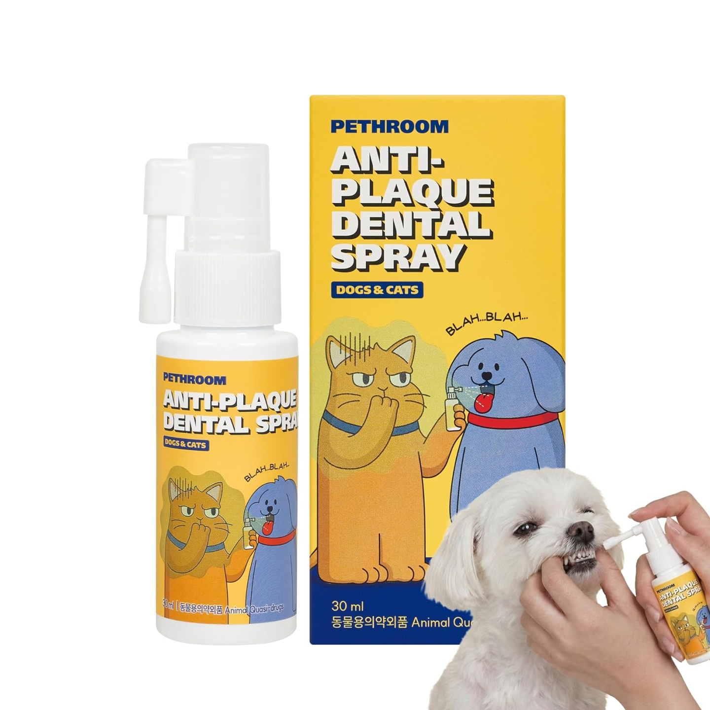 PETHROOM Anti-Plaque Pet Dental Care Spray (Original)