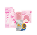 Pink Shower Bundle - Pink Shampoo & Relax Shower 2.0 & Pink Ultra Absorbent Pet Towel (L)
