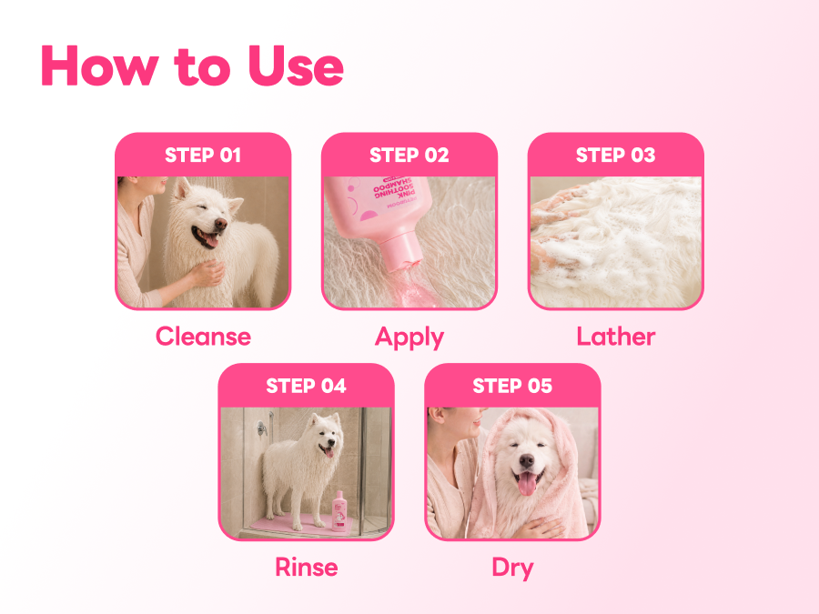 Pink Soothing Shampoo