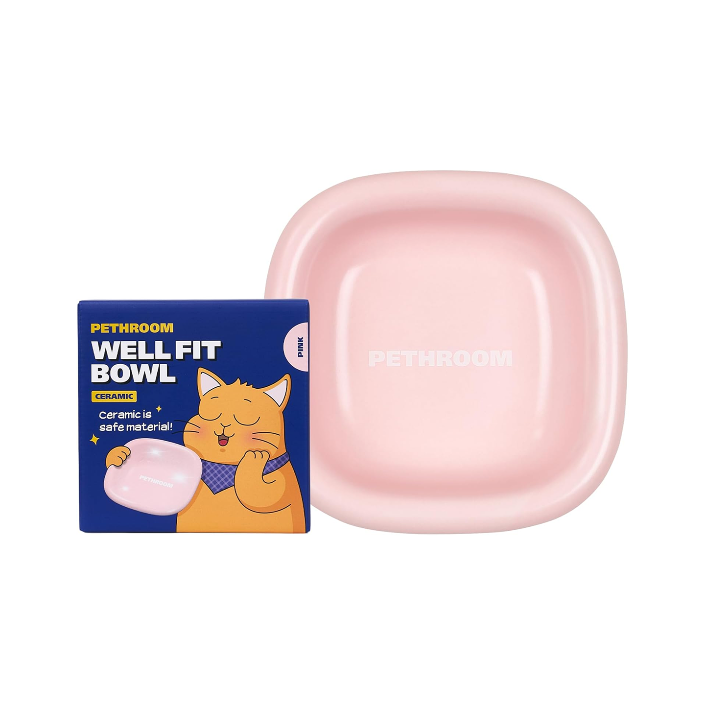 PETHROOM Well Fit Bowl - PInk