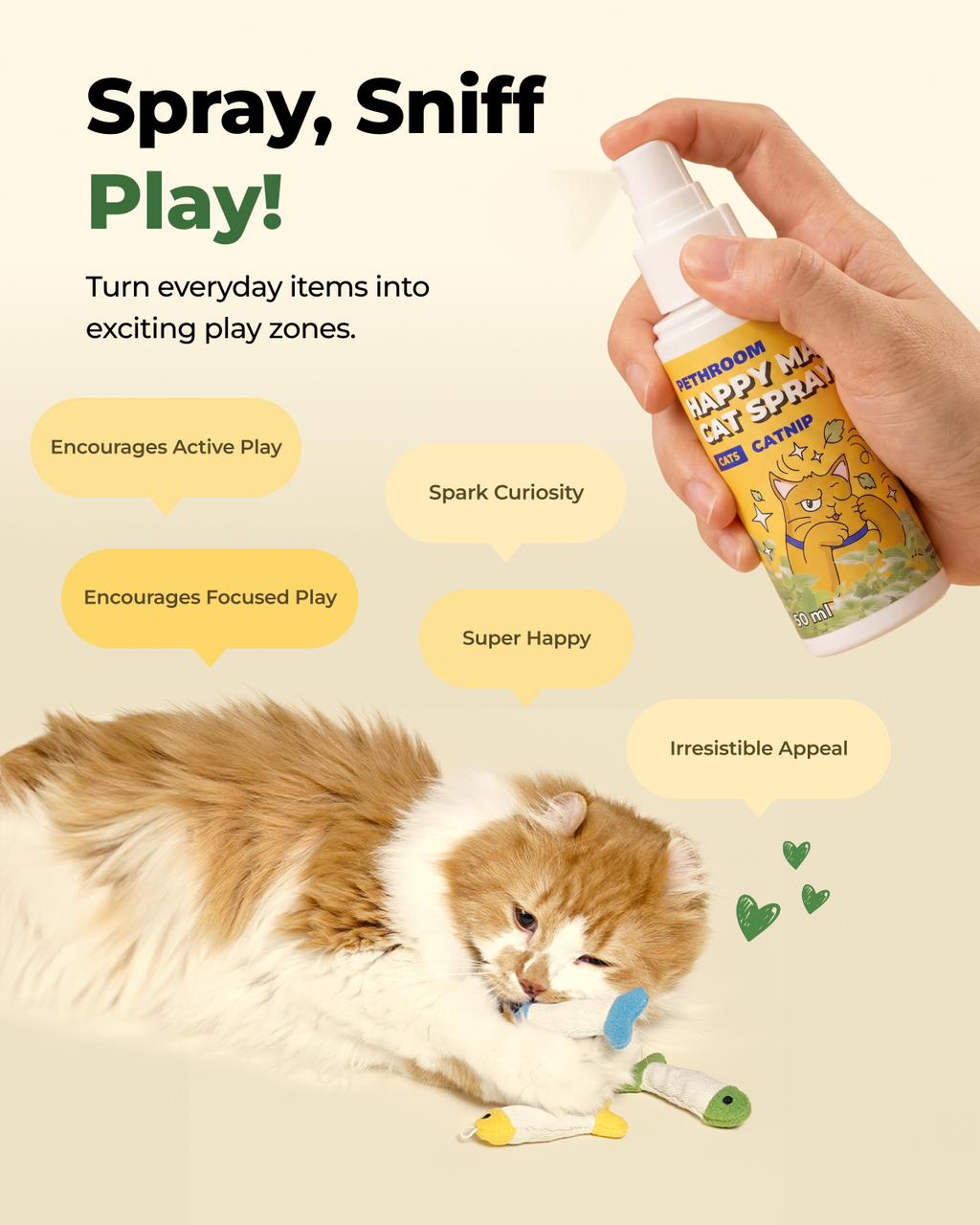 Happy Max Cat Silvervine Spray