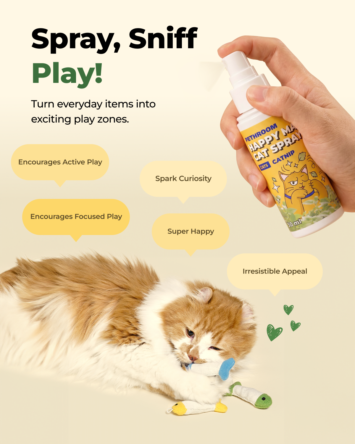Happy Max Cat Catnip Spray