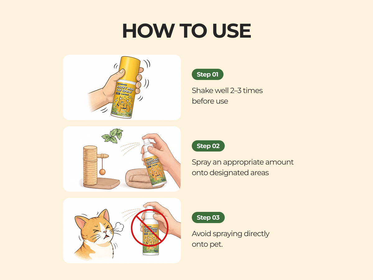 Happy Max Cat Silvervine Spray