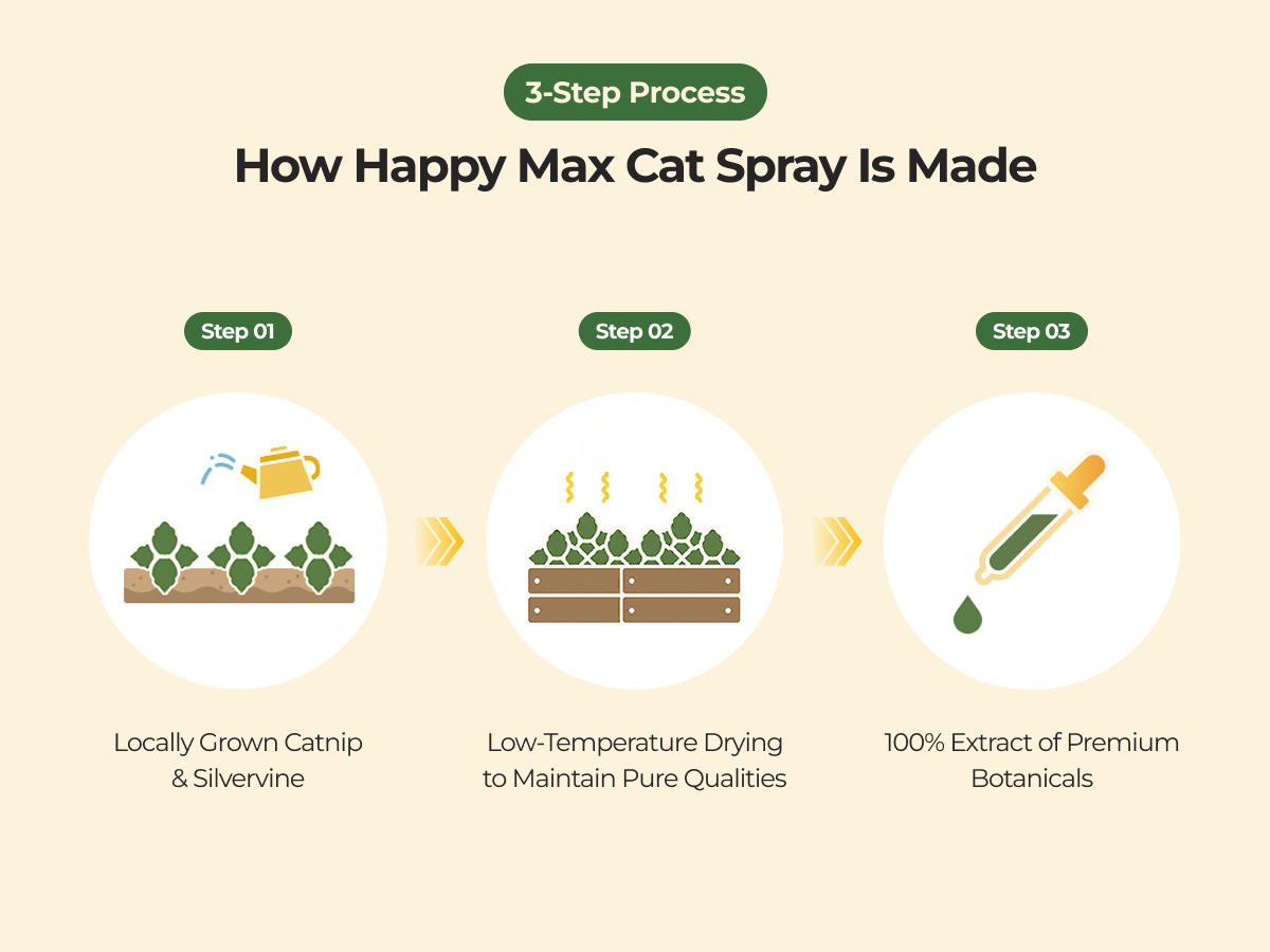 Happy Max Cat Silvervine Spray