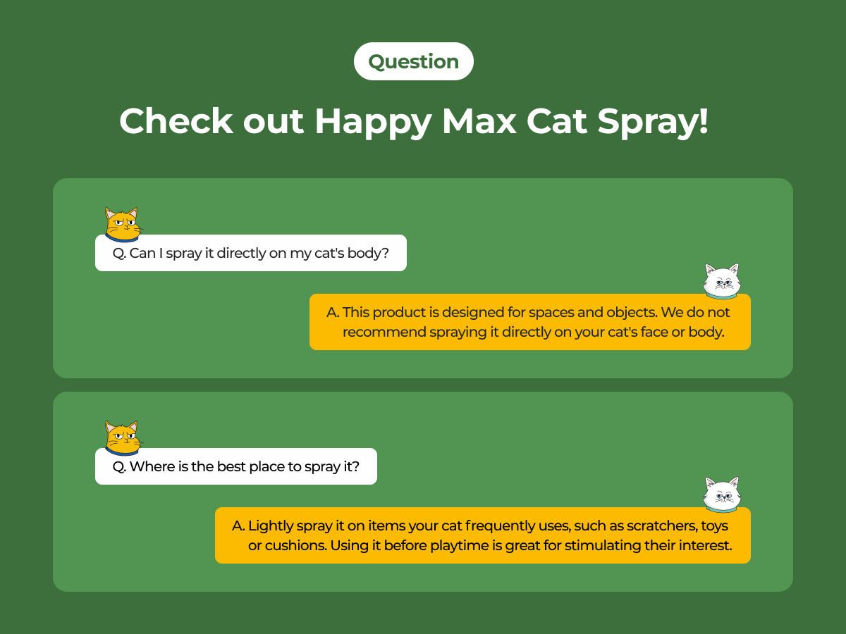 Happy Max Cat Silvervine Spray