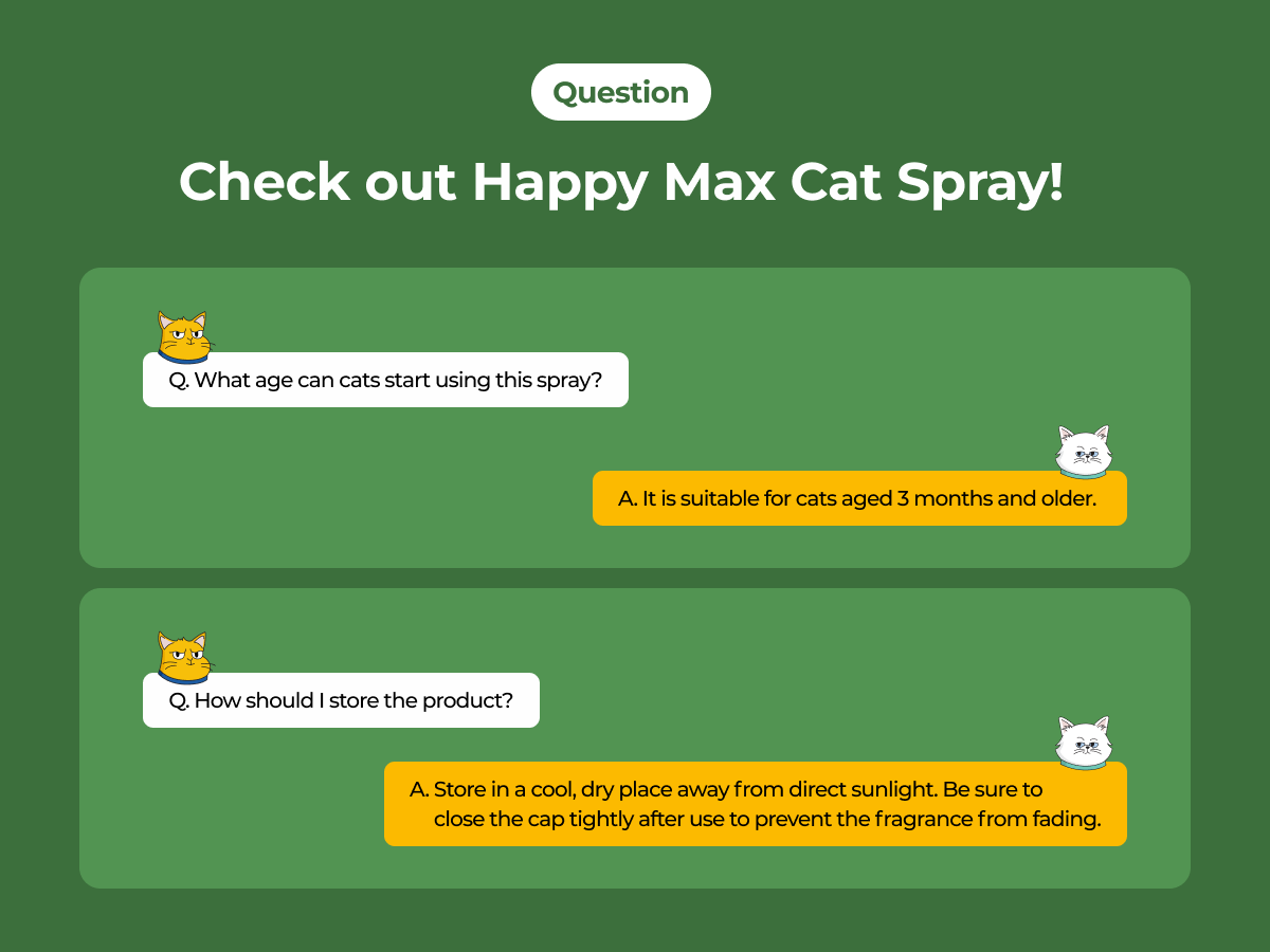 Happy Max Cat Silvervine Spray