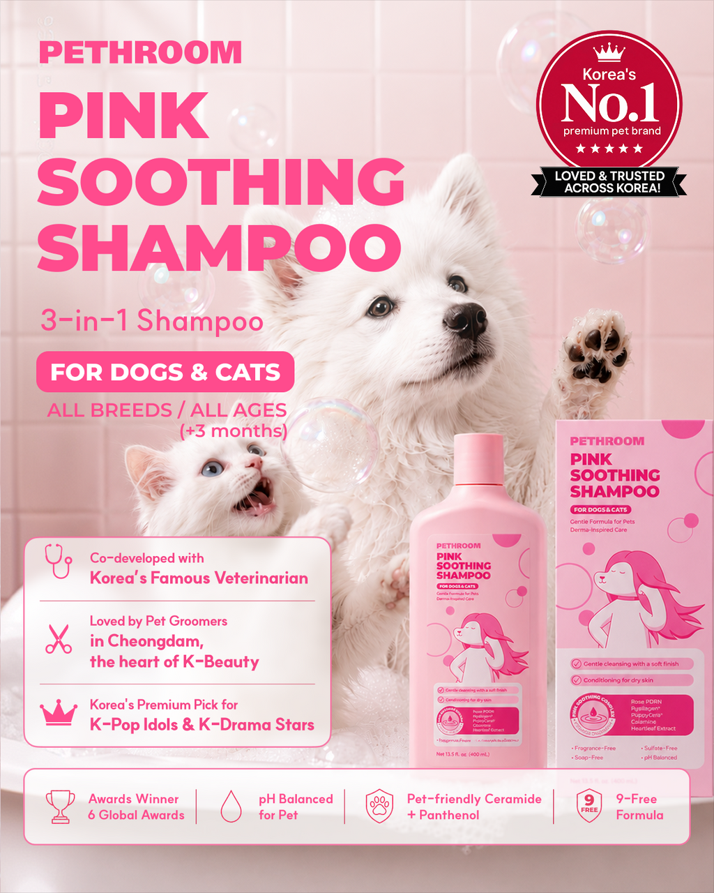 Pink Soothing Shampoo