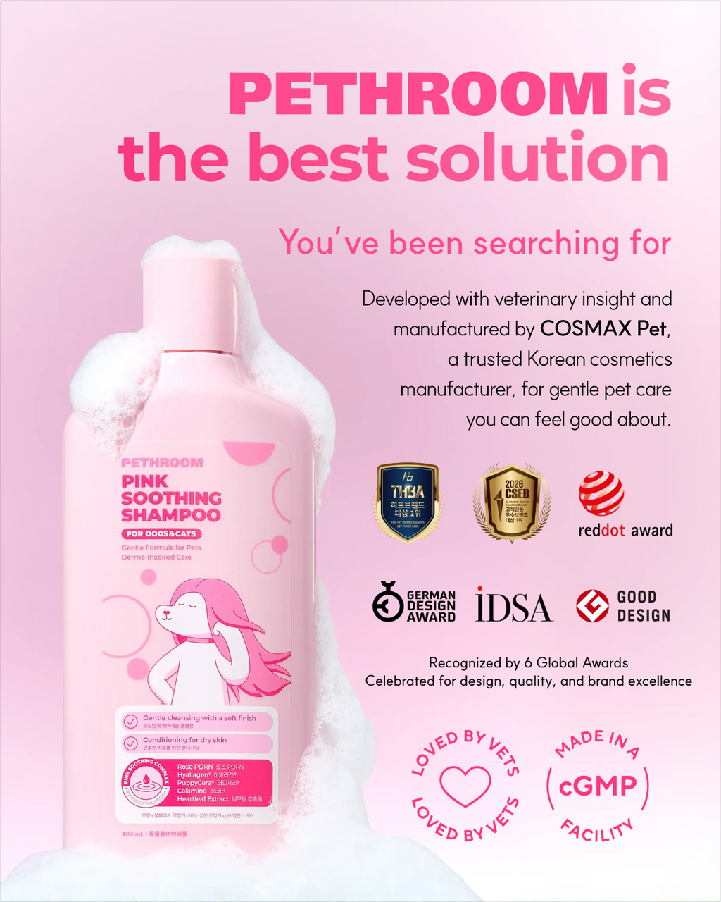 Pink Soothing Shampoo